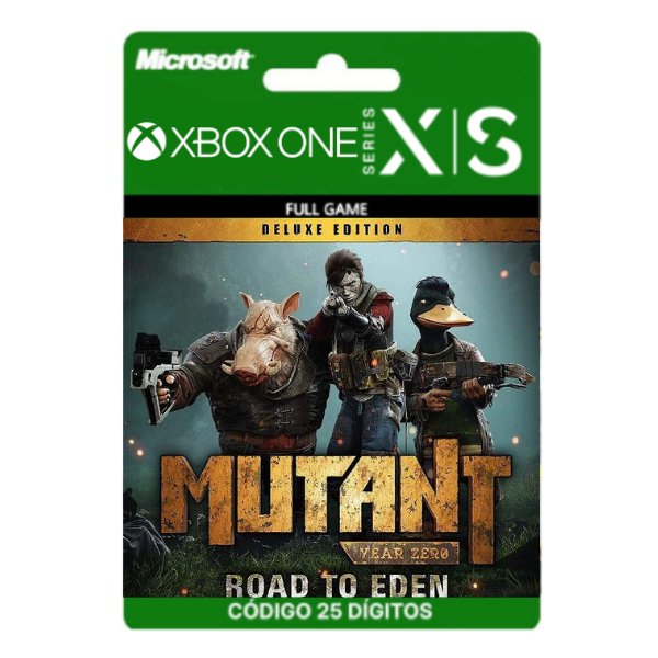 Mutant Year Zero Road to Eden Deluxe Edition Xbox One/Series X|S 25 Dígitos