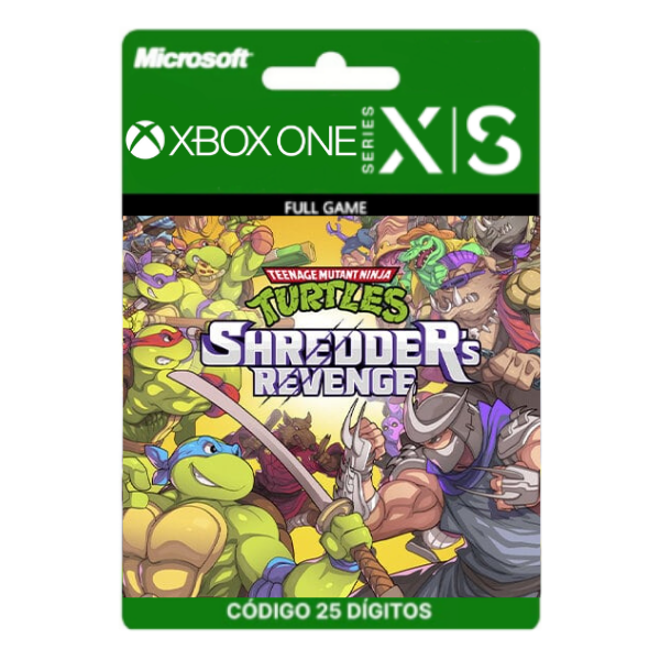 Teenage Mutant Ninja Turtles Shredders Revengel Xbox One/Series X|S 25 Dígitos
