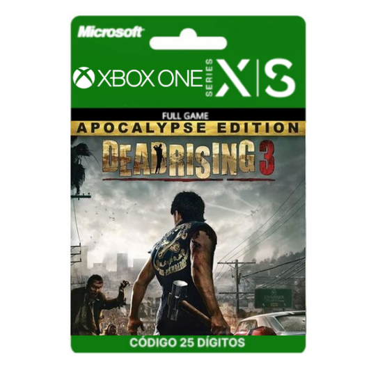 Dead Rising 3 Apocalypse Edition Xbox One/Series X|S 25 Dígitos