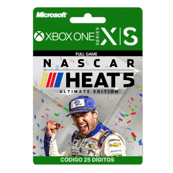 Nascar Heat 5 Ultimate Edition Xbox One/Series X|S 25 Dígitos