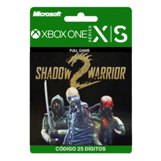 Shadow Warrior 2 Xbox One/Series X|S 25 Dígitos