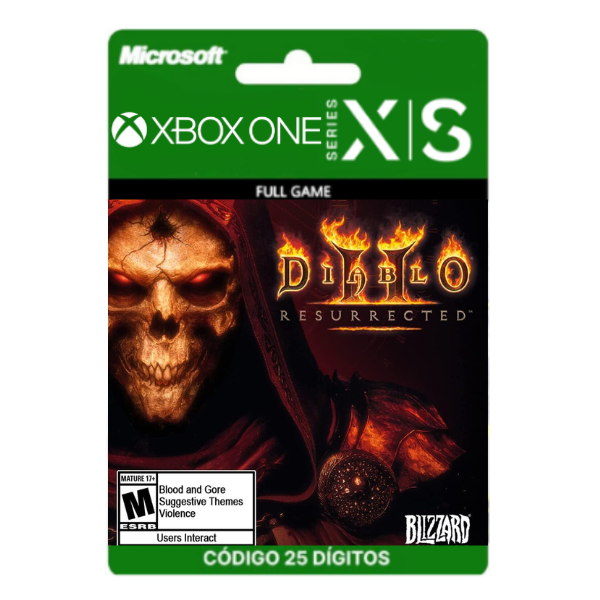 Diablo II Resurrected Xbox One/Series X|S 25 Dígitos