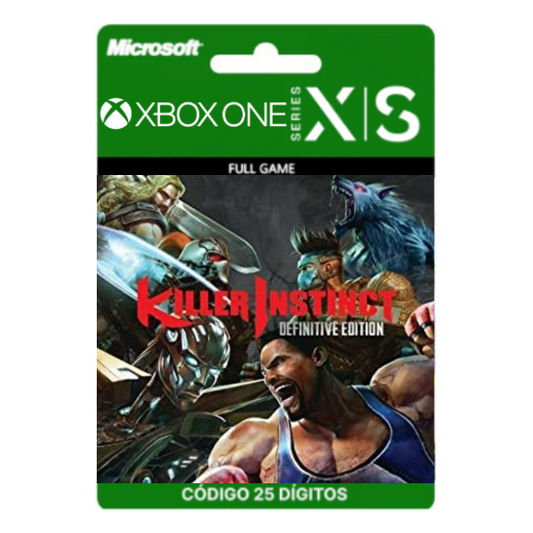 Killer Instinct Definitive Edition Xbox One/Series X|S 25 Dígitos