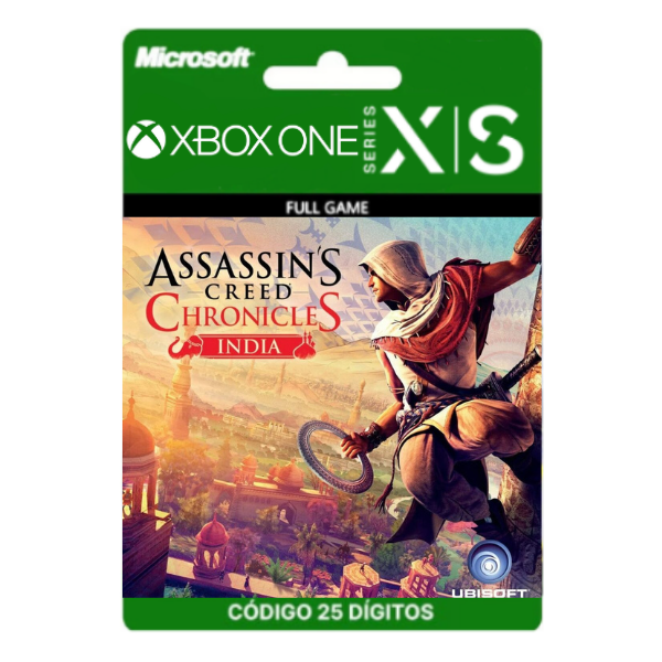 Assassins Creed Chronicles: India Xbox One/Series X|S 25 Dígitos