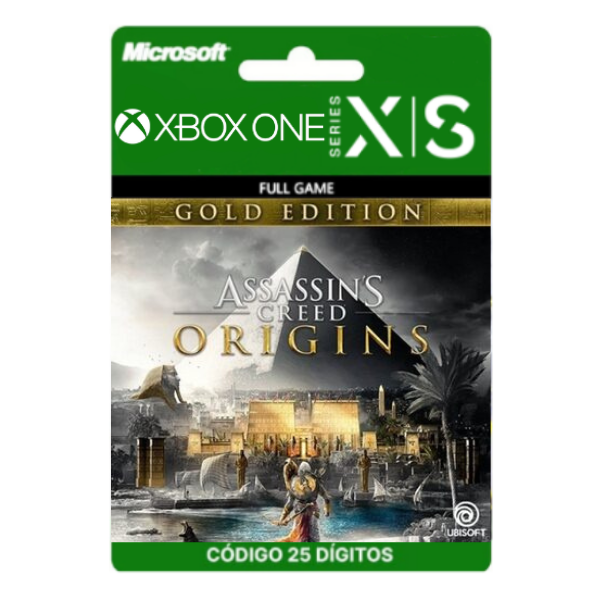Assassins Creed Origins Gold Edition Xbox One/Series X|S 25 Dígitos