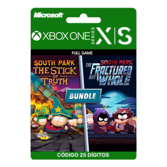 Bundle: South Park : The Stick of Truth + The Fractured but Whole Xbox One/Series X|S 25 Dígitos