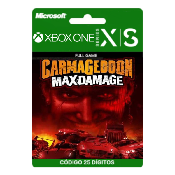 Carmageddon Max Damage Xbox One/Series X|S 25 Dígitos