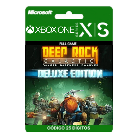 Deep Rock Galactic Deluxe Edition Xbox One/Series X|S 25 Dígitos