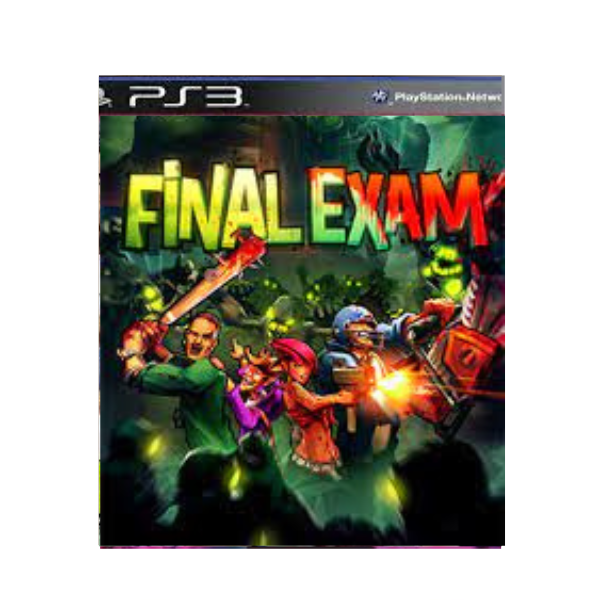 Final Exam Mídia Digital Ps3 Psn