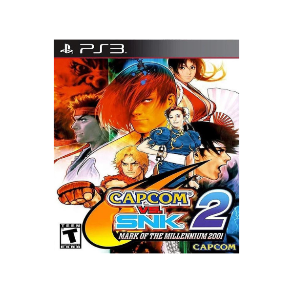 Capcom vs Snk 2 Mark Of Millennium 2001 Mídia Digital Ps3 Psn