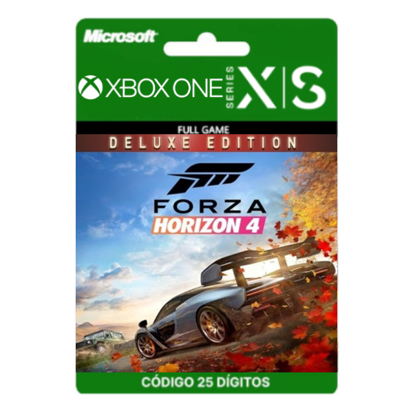 Forza Horizon 4 Deluxe Xbox One/Series X|S 25 Dígitos