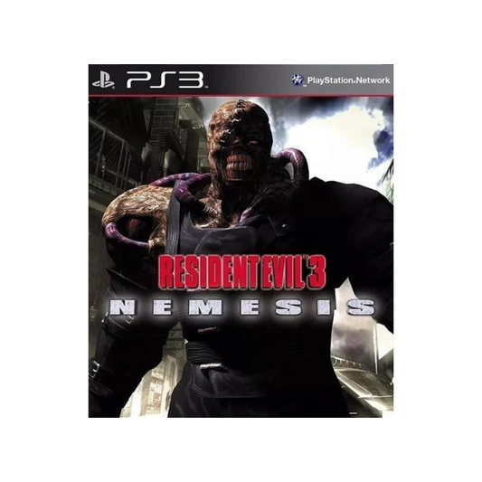 Resident Evil 3 Nemesis Mídia Digital Ps3 Psn