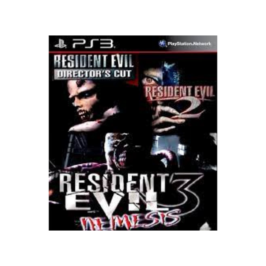 Resident Evil 1,2 e 3 (PSOneClassic) Mídia Digital Ps3 Psn
