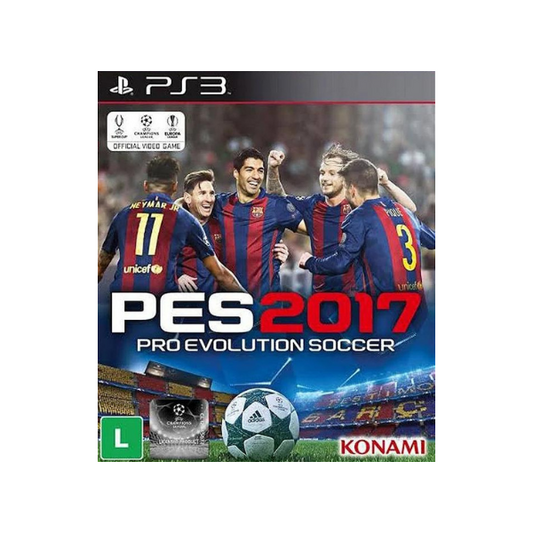 Pro Evolution Soccer 2017 Pes 17 Mídia Digital Ps3 Psn
