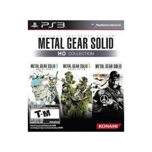 Metal Gear Solid HD Collection Mídia Digital Ps3 Psn