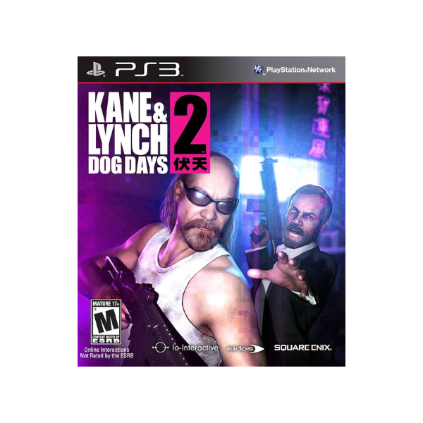 Kane & Lynch 2 Dog Days Mídia Digital Ps3 Psn