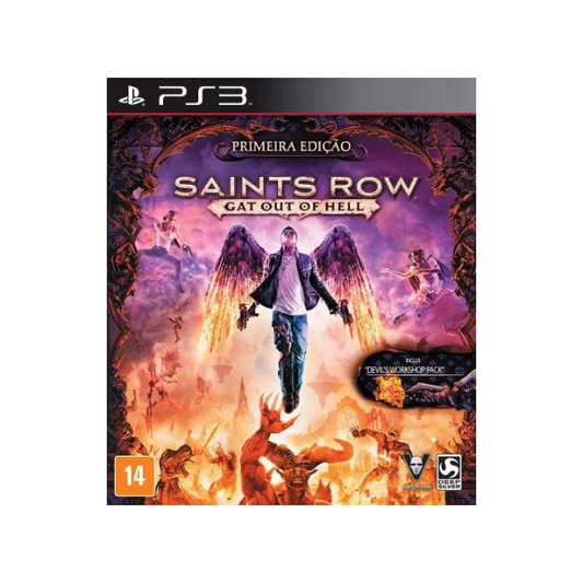 Saints Row Gate Out Of Hell Mídia Digital Ps3 Psn