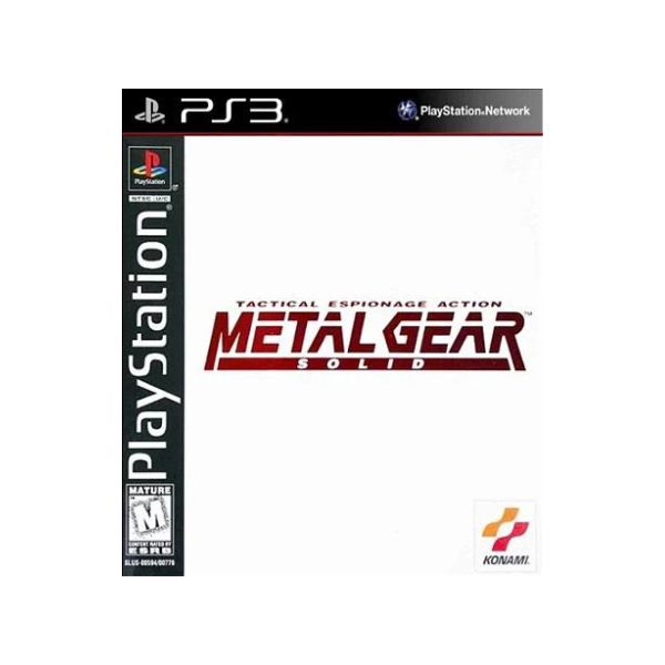 Metal Gear Solid 1 (PSOneClassic) Mídia Digital Ps3 Psn