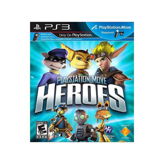 Playstation Move Heroes Mídia Digital Ps3 Psn