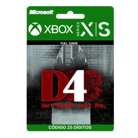 D4: Dark Dreams Don’t Die Xbox One/Series X|S 25 Dígitos