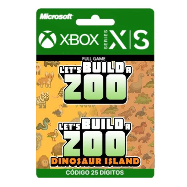 Let's Build a Zoo & Dinosaur DLC Bundle Xbox One/Series X|S 25 Dígitos