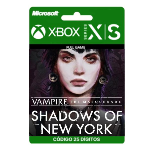Vampire: The Masquerade - Shadows of New York Xbox One/Series X|S 25 Dígitos