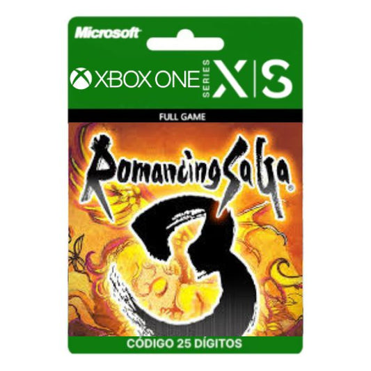 Romancing SaGa 3 Xbox One/Series X|S 25 Dígitos