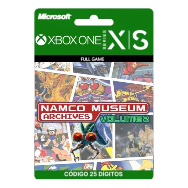 Namco Museum Archives Vol. 2 Xbox One/Series X|S 25 Dígitos