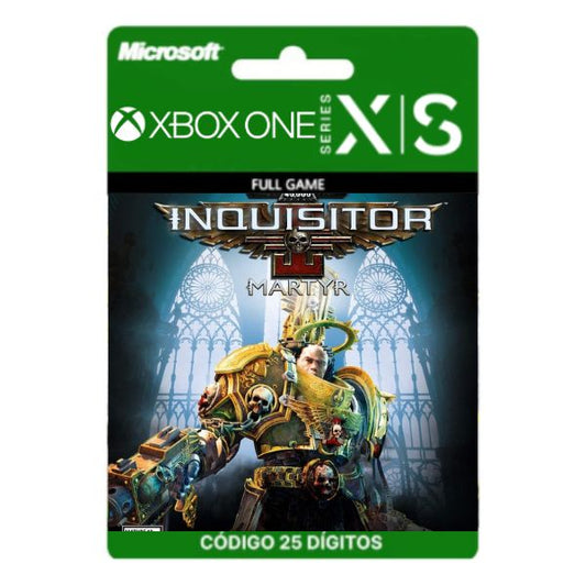 Warhammer 40,000: Inquisitor - Martyr Xbox One/Series X|S 25 Dígitos