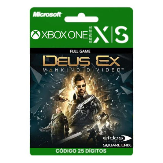 Deus Ex: Mankind Divided Xbox One/Series X|S 25 Dígitos