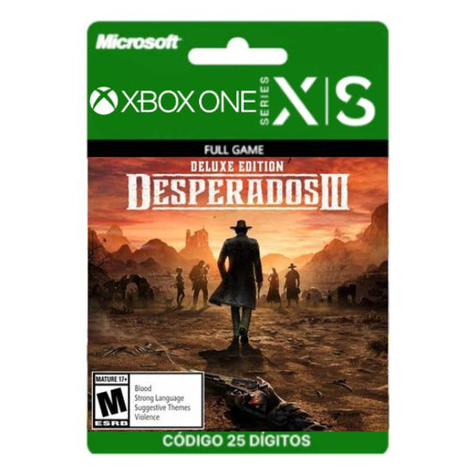 Desperados III Digital Deluxe Edition Xbox One/Series X|S 25 Dígitos