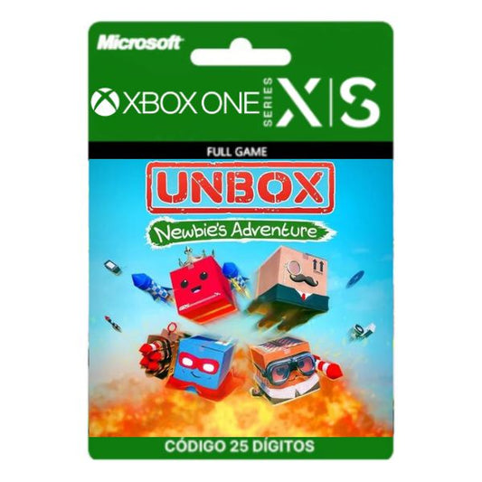 Unbox: Newbie's Adventure Xbox One/Series X|S 25 Dígitos