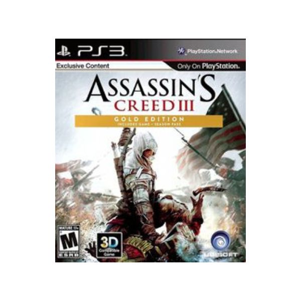 Assassins Creed III Gold Edition Mídia Digital Ps3 Psn