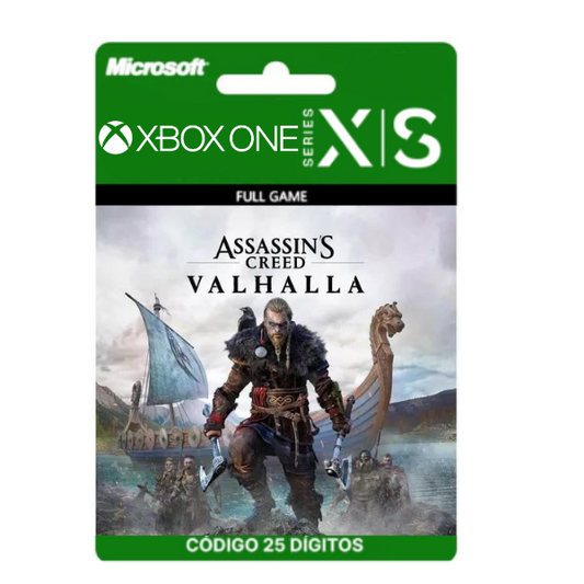 Assassins Creed Valhalla Xbox One/Series X|S 25 Dígitos