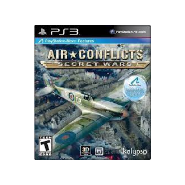 Air Conflicts Secret Wars Mídia Digital Ps3 Psn