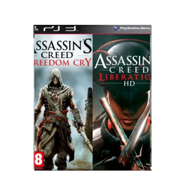 Assassins Creed Freedom Cry & Liberation Mídia Digital Ps3 Psn