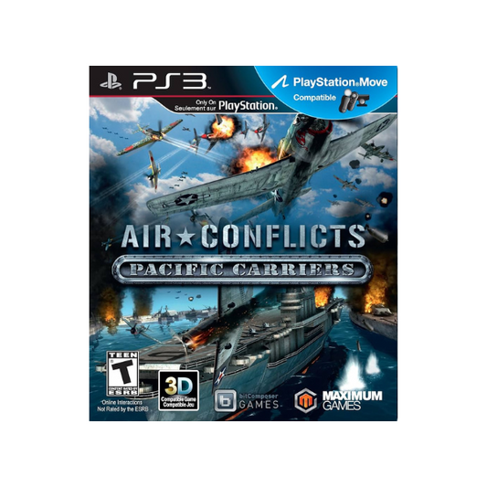 Air Conflicts Pacific Carriers Mídia Digital Ps3 Psn