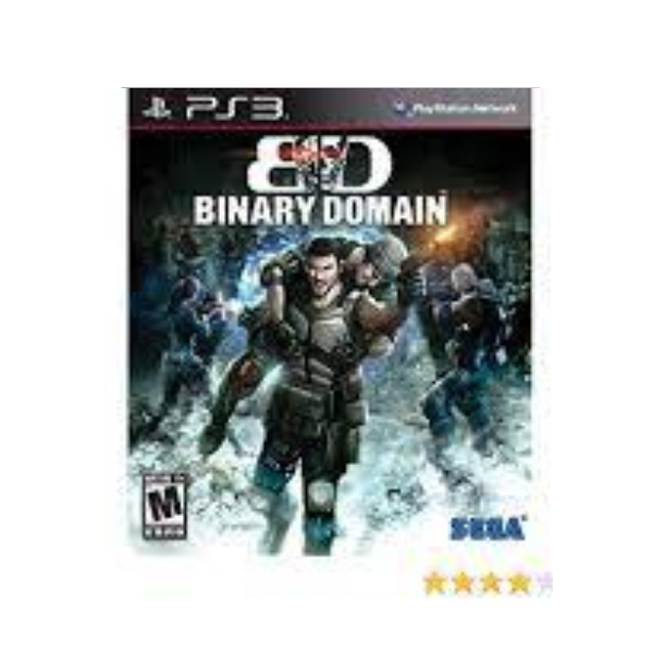 BD - Binary Domain Mídia Digital Ps3 Psn