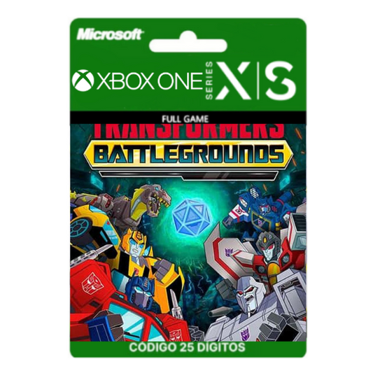 Transformers: Battlegrounds Xbox One/Series X|S 25 Dígitos