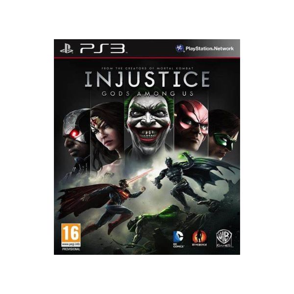 Injustice Gods Among Us Mídia Digital Ps3 Psn