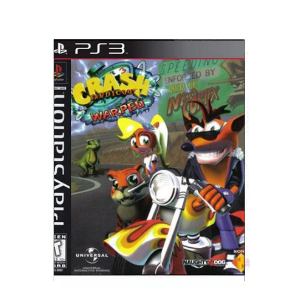 Crash Bandicoot 3 - Warpen Mídia Digital Ps3 Psn