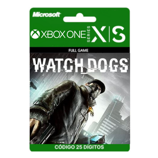 Watch Dogs Xbox One/Series X|S 25 Dígitos