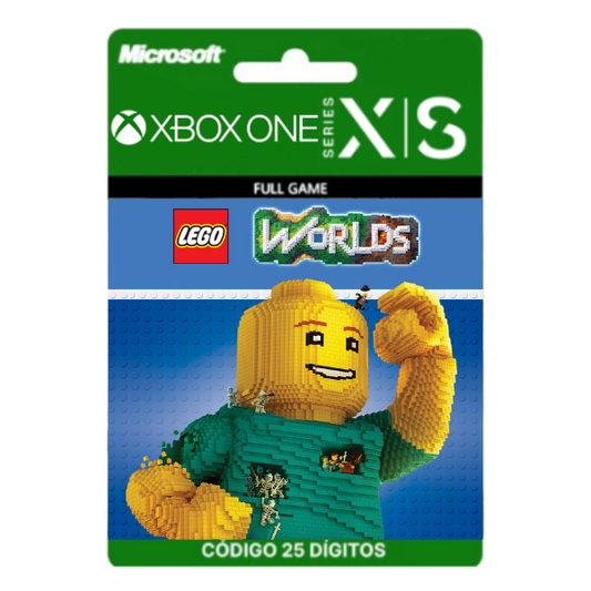Lego Worlds Xbox One/Series X|S 25 Dígitos