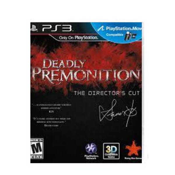 Deadly Premonition The Director Cut Mídia Digital Ps3 Psn