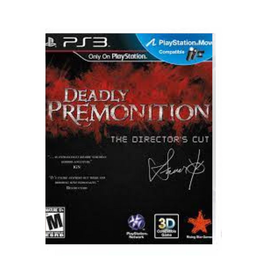 Deadly Premonition The Director Cut Mídia Digital Ps3 Psn