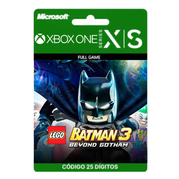 Lego Batman 3 Beyond Gotham Deluxe Edition Xbox One/Series X|S 25 Dígitos
