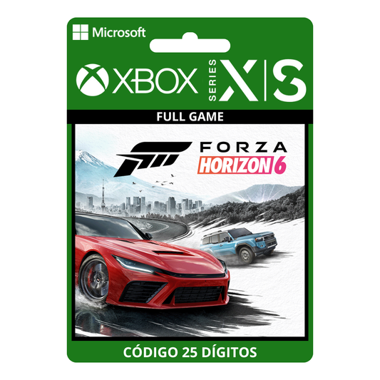 Forza Horizon 6 Xbox Series X|S 25 Dígitos
