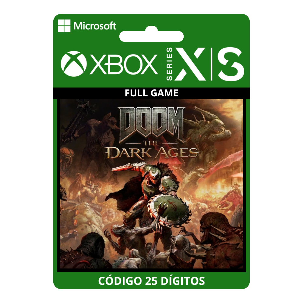 DOOM: The Dark Ages Xbox Series X|S / PC 25 Dígitos