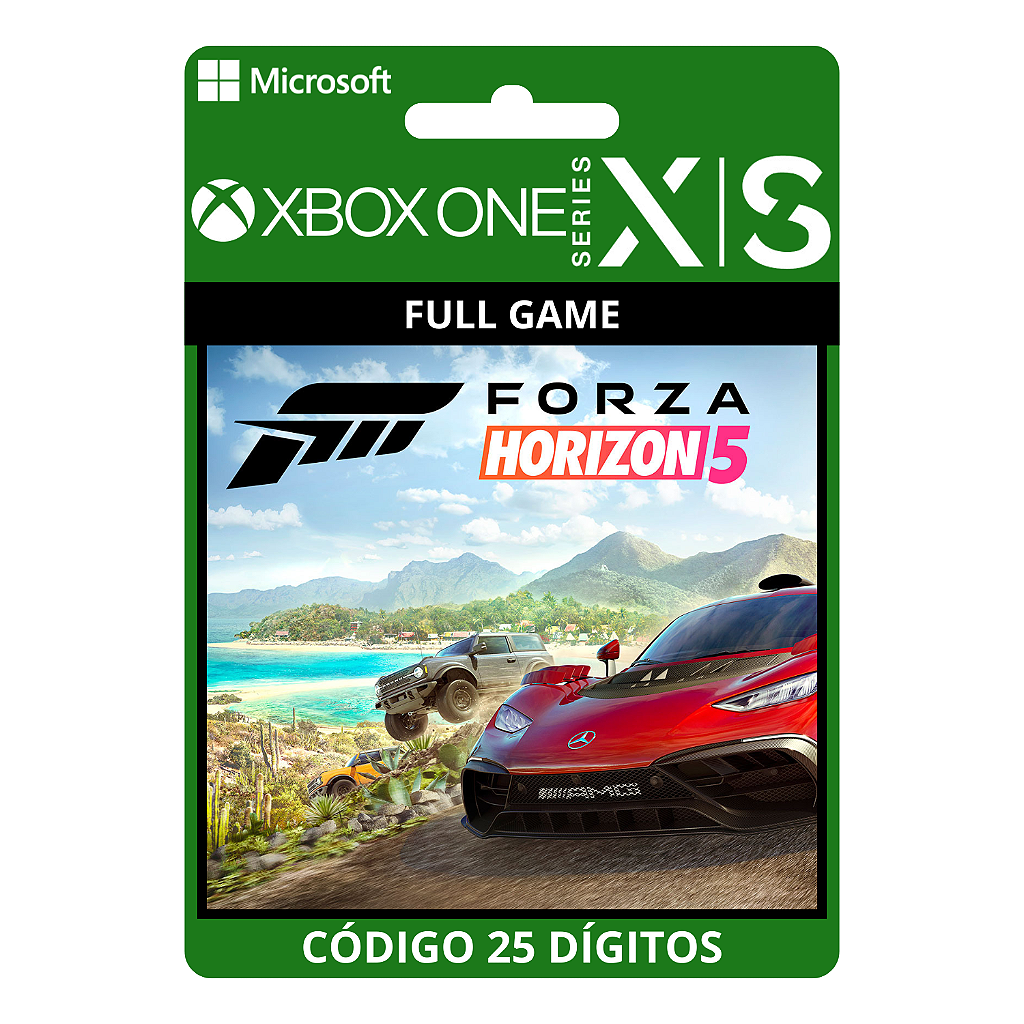 Forza Horizon 5 - Xbox One/Series X|S / Pc - 25 Dígitos