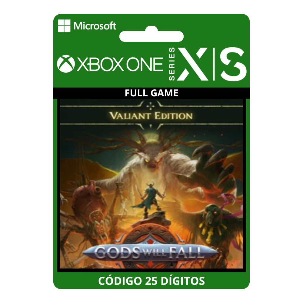 Gods Will Fall: Valiant Edition Xbox One/Series X|S 25 Dígitos
